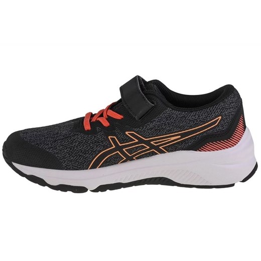 Buty sportowe dziecięce Asics czarne wiązane