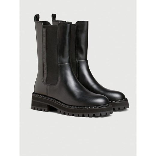 Botki Liu Jo na platformie bez zapięcia 