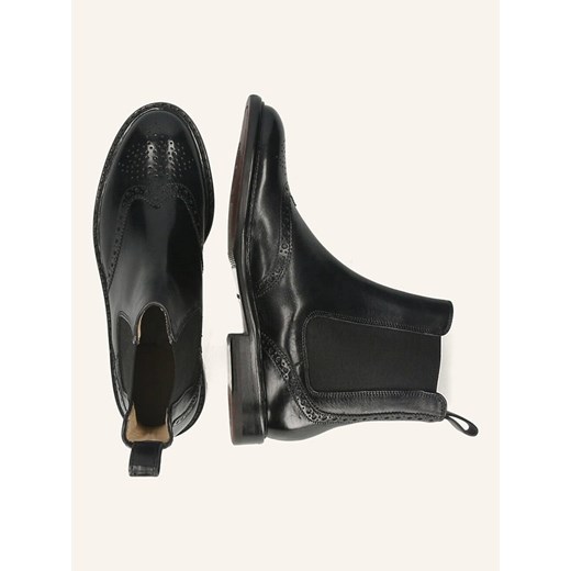 MELVIN &amp; HAMILTON Skórzane sztyblety &quot;Sally 112&quot; w kolorze czarnym Melvin & Hamilton 39 okazja Limango Polska