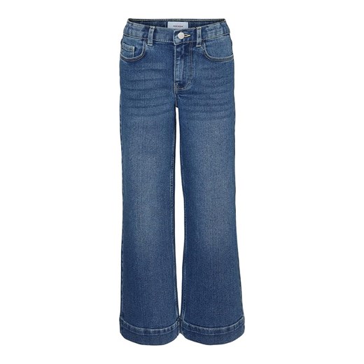 Vero Moda Girl Dżinsy &quot;Daisy&quot; - Wide fit - w kolorze niebieskim ze sklepu Limango Polska w kategorii Spodnie dziewczęce - zdjęcie 164749625