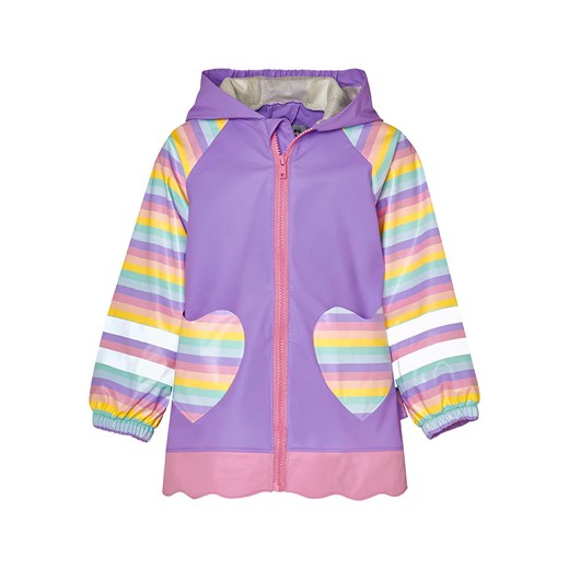 Playshoes Płaszcz przeciwdeszczowy w kolorze fioletowym ze sklepu Limango Polska w kategorii Płaszcze dziewczęce - zdjęcie 164750985