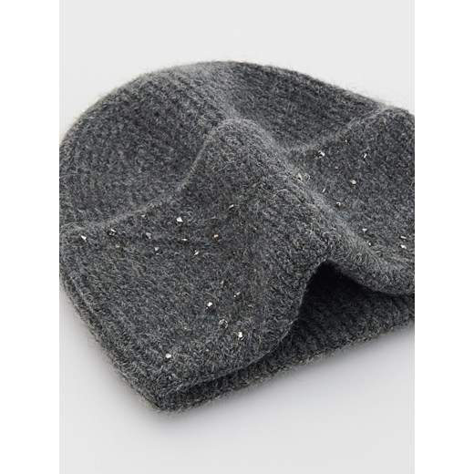 Czapka zimowa damska szara Reserved 