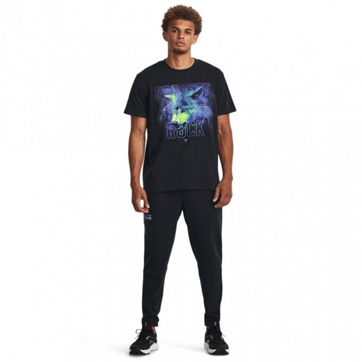 Czarny t-shirt męski Under Armour z krótkim rękawem