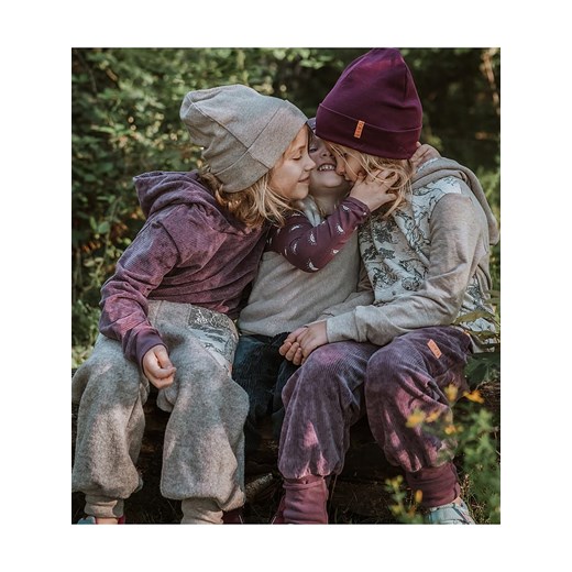 LiVi Czapka beanie &quot;Purple&quot; w kolorze fioletowym ze sklepu Limango Polska w kategorii Czapki dziecięce - zdjęcie 164791507