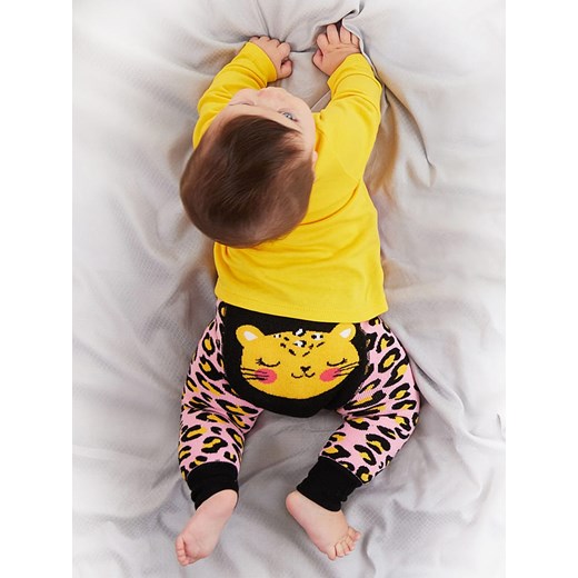 Denokids 2-częściowy zestaw "Leopard" w kolorze żółto-jasnoróżowym Denokids 92/98 Limango Polska okazyjna cena