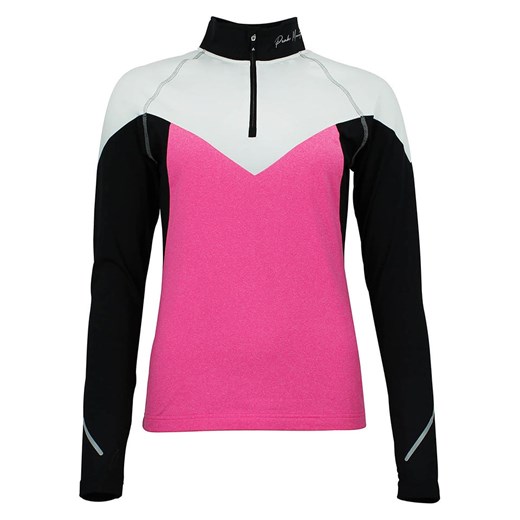 Peak Mountain Koszulka funkcyjna &quot;Antor&quot; w kolorze różowo-czarnym ze sklepu Limango Polska w kategorii Bluzki damskie - zdjęcie 164793137