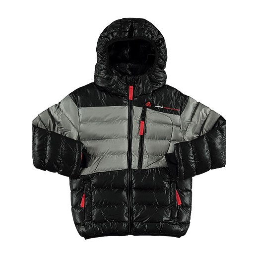 Peak Mountain Kurtka zimowa w kolorze czarno-szarym ze sklepu Limango Polska w kategorii Kurtki chłopięce - zdjęcie 164793287