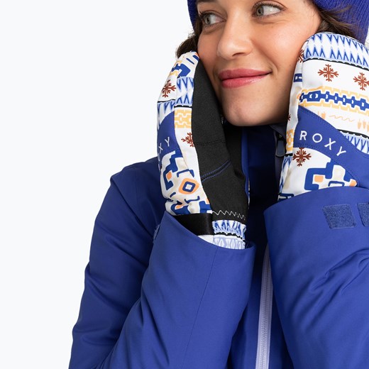 Rękawice snowboardowe damskie ROXY Jetty Mitt bright white chandall L sportano.pl