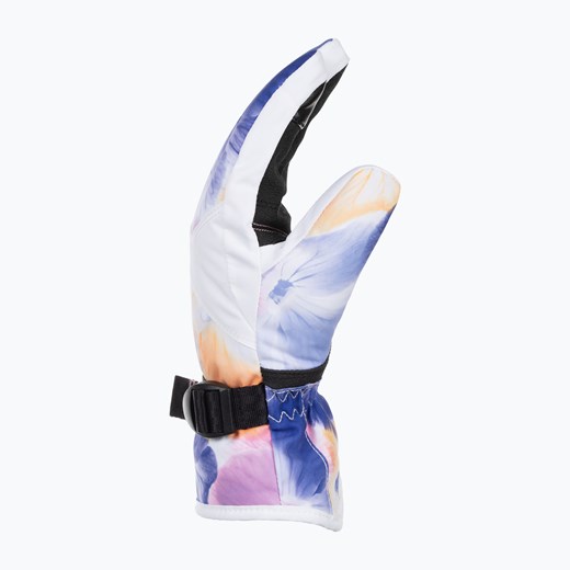 Rękawice snowboardowe dziecięce ROXY Jetty Girl bright white pansy pansy rg S sportano.pl