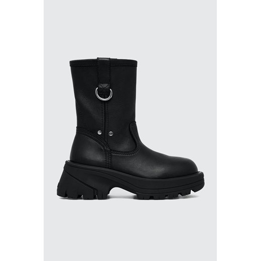 1017 ALYX 9SM buty skórzane kolor czarny ze sklepu PRM w kategorii Workery damskie - zdjęcie 164797879