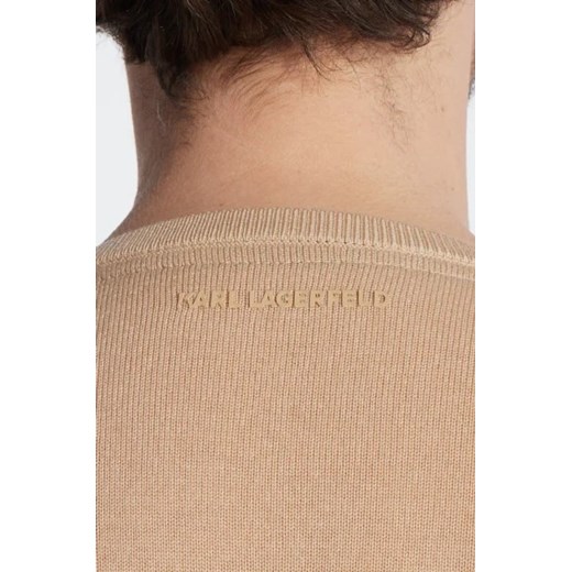 Karl Lagerfeld Wełniany sweter | Regular Fit Karl Lagerfeld XXL Gomez Fashion Store