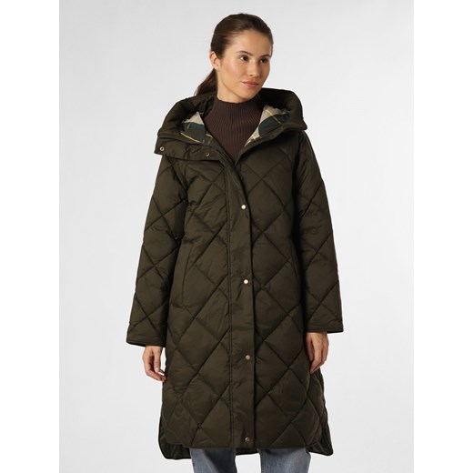 Barbour Damski płaszcz pikowany Kobiety oliwkowy jednolity Barbour 40 vangraaf