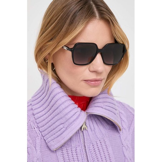 Michael Kors okulary przeciwsłoneczne JASPER damskie kolor czarny 0MK2196U ze sklepu ANSWEAR.com w kategorii Okulary przeciwsłoneczne damskie - zdjęcie 164800869