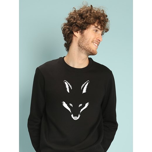 WOOOP Bluza &quot;Foxy Shape&quot; w kolorze czarnym ze sklepu Limango Polska w kategorii Bluzy męskie - zdjęcie 164804395