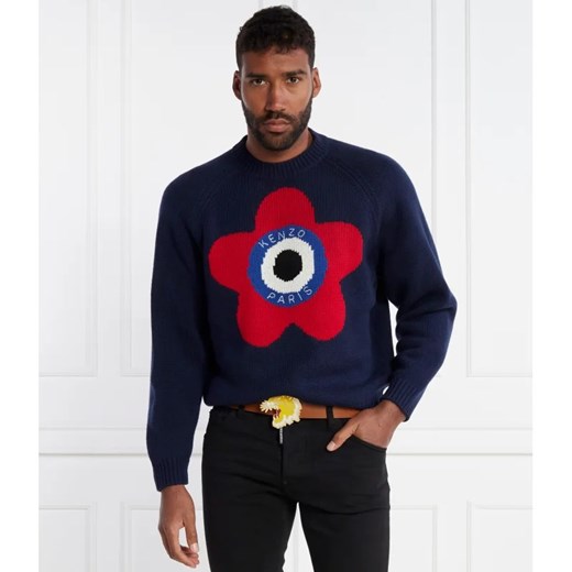 Kenzo Wełniany sweter | Regular Fit ze sklepu Gomez Fashion Store w kategorii Swetry męskie - zdjęcie 164806069