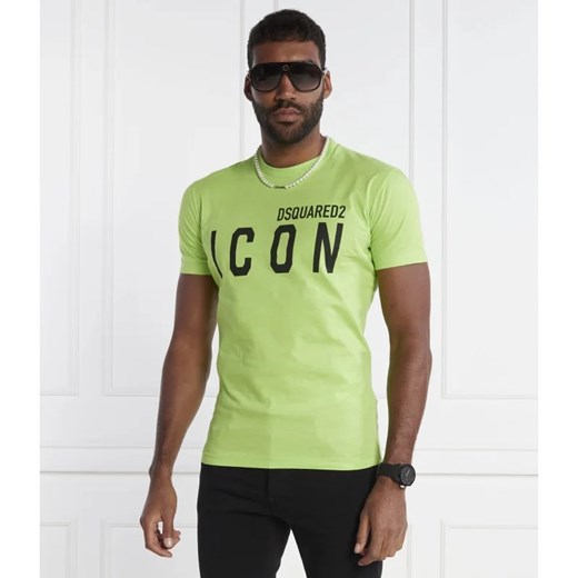 T-shirt męski Dsquared2 z krótkimi rękawami 