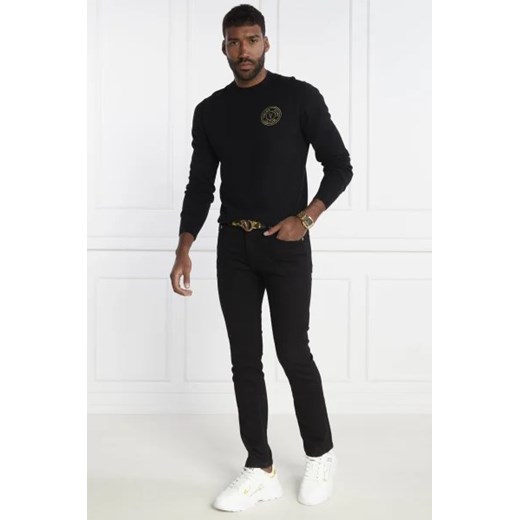 Versace Jeans Couture Sweter GENERICO | Regular Fit | z dodatkiem kaszmiru M Gomez Fashion Store