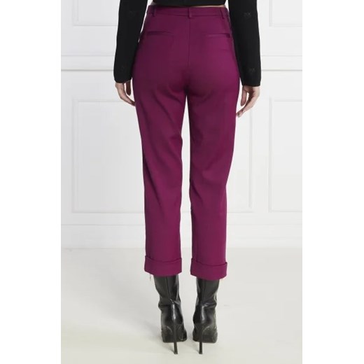 Pinko Wełniane spodnie | Regular Fit Pinko 34 Gomez Fashion Store