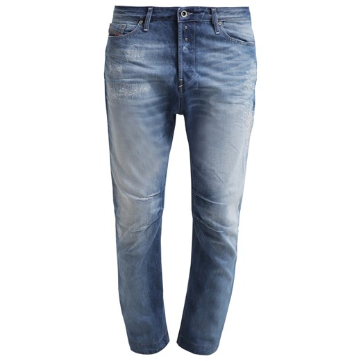 Diesel EAZEE Jeansy Relaxed fit 0840V zalando niebieski bawełna