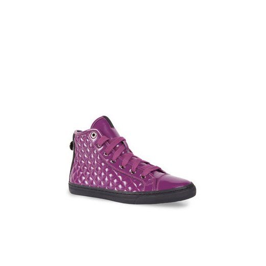 Geox Sneakers - NEW CLUB geox-com fioletowy Topy dziewczęce