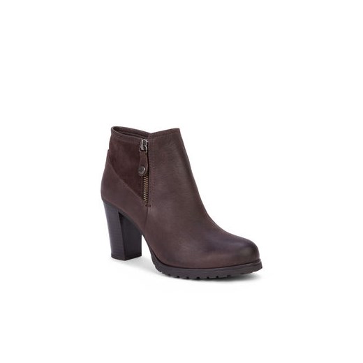 Geox Booties - TRISH geox-com szary z zamkiem