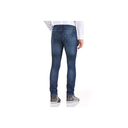 Geox Trousers - MAN TROUSERS geox-com niebieski jeans