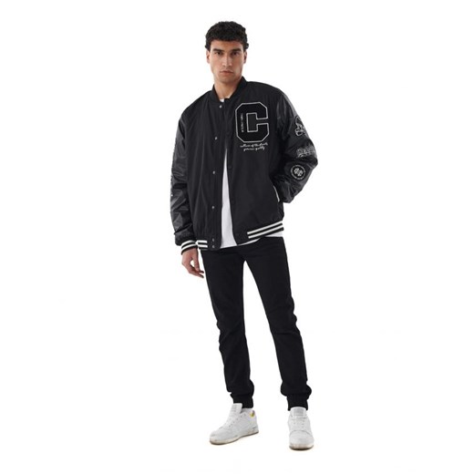 Cropp - Czarne jeansowe joggery - czarny Cropp 32/34 Cropp
