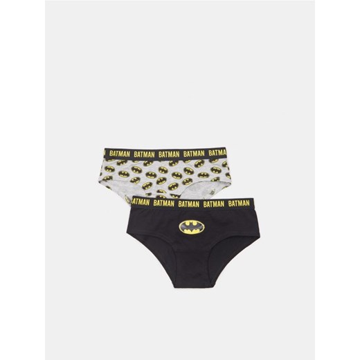 Sinsay - Majtki hipster Batman 2 pack - wielobarwny Sinsay M Sinsay