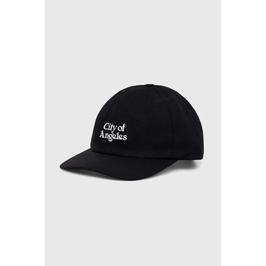 Corridor czapka z daszkiem City of Angeles Cap kolor czarny z aplikacją HT0076-BLK ze sklepu PRM w kategorii Czapki z daszkiem damskie - zdjęcie 164882798