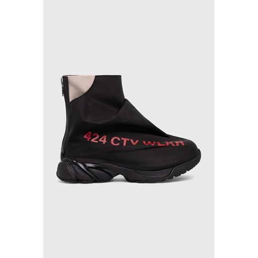 424 sneakersy kolor czarny 35424Q10 236580 ze sklepu PRM w kategorii Buty sportowe męskie - zdjęcie 164882958