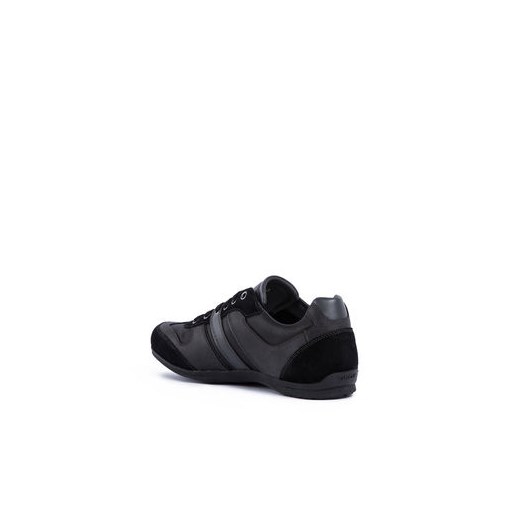 Geox Sneakers - HOUSTON geox-com czarny skóra