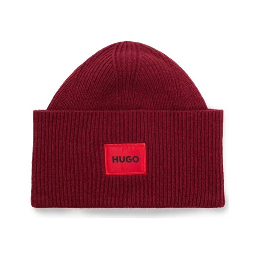 Czapka zimowa męska czerwona Hugo Boss 