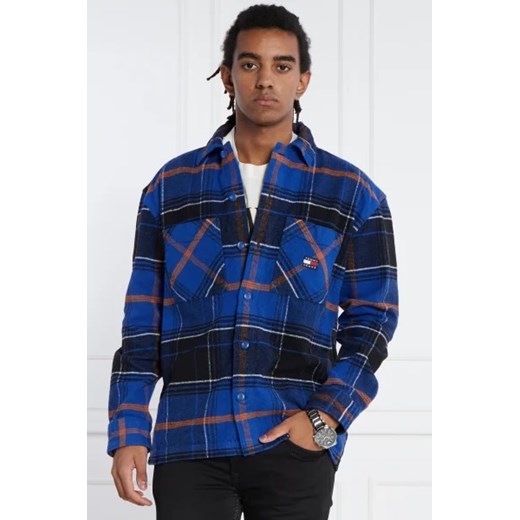 Tommy Jeans Koszula BRUSHED CHECK | Regular Fit Tommy Jeans M Gomez Fashion Store promocyjna cena