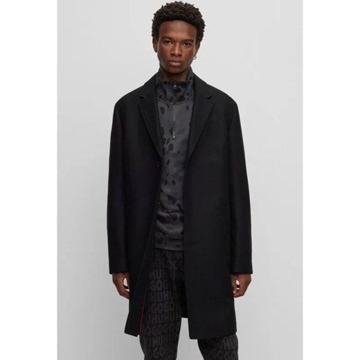 HUGO Wełniany płaszcz malto | z dodatkiem kaszmiru ze sklepu Gomez Fashion Store w kategorii Płaszcze męskie - zdjęcie 164883658