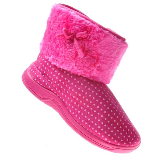 Domowe buty kapcie dla dzieci Różowe /B2-1  6866 S096/ Pantofelek24 32 okazja Pantofelek24.pl Jacek Włodarczyk