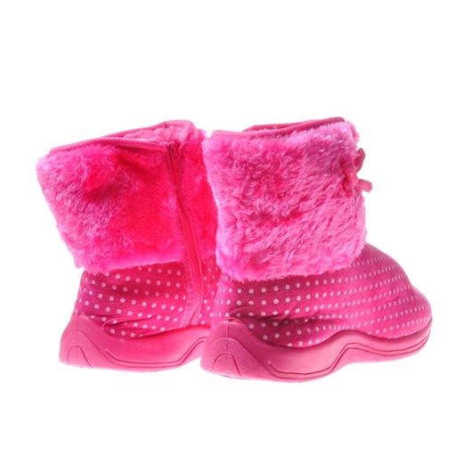 Domowe buty kapcie dla dzieci Różowe /B2-1  6866 S096/ Pantofelek24 30 promocja Pantofelek24.pl Jacek Włodarczyk