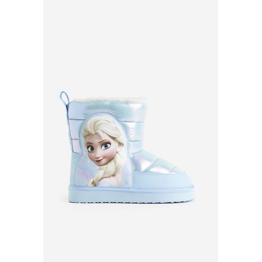 H & M - Watowane botki - Niebieski H & M 28;29 H&M