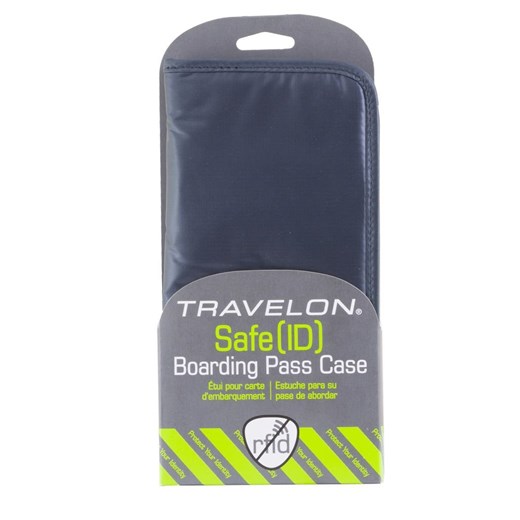Portfel podróżny z ochroną kart zbliżeniowych (ciemny szary) Travelon Uniwersalny Koruma ID Protection