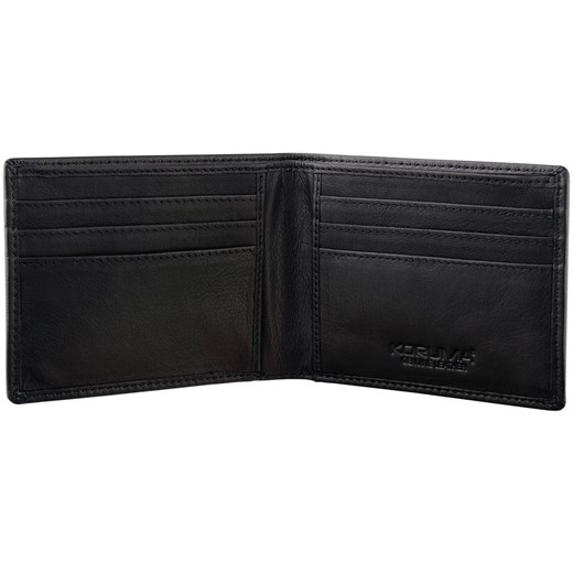 Cienki portfel męski skórzany typu SLIM (Czarny) ze sklepu Koruma ID Protection w kategorii Portfele męskie - zdjęcie 164890775
