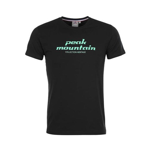 Peak Mountain Koszulka w kolorze czarnym Peak Mountain M wyprzedaż Limango Polska