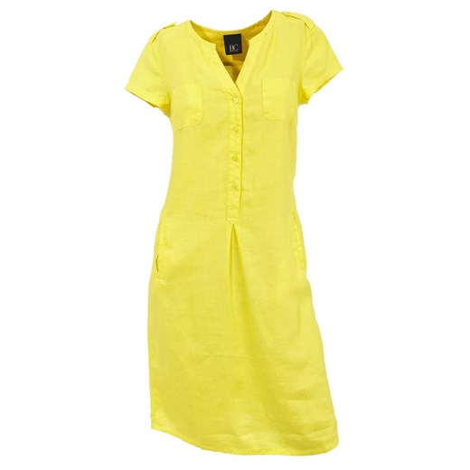 Heine Lniana sukienka w kolorze żółtym ze sklepu Limango Polska w kategorii Sukienki - zdjęcie 164893839