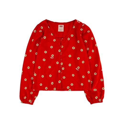 Levi&apos;s Kids Bluzka w kolorze czerwonym ze sklepu Limango Polska w kategorii Bluzki dziewczęce - zdjęcie 164893879