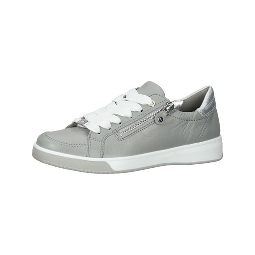 Ara Shoes Skórzane sneakersy w kolorze jasnoszarym Ara Shoes 38,5 Limango Polska wyprzedaż