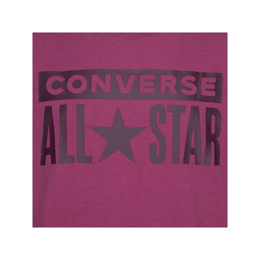 Converse Koszulka w kolorze fioletowym Converse 158-170 okazyjna cena Limango Polska
