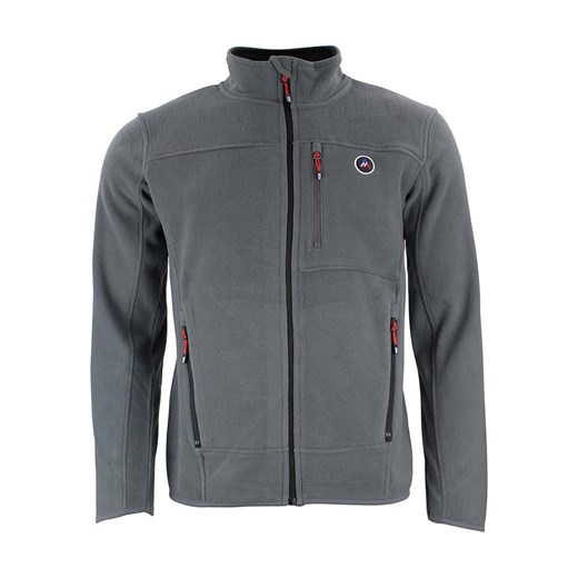 Peak Mountain Kurtka polarowa &quot;Calonor&quot; w kolorze szarym ze sklepu Limango Polska w kategorii Bluzy męskie - zdjęcie 164895135