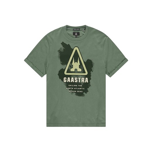 GAASTRA Koszulka &quot;Docker&quot; w kolorze zielonym ze sklepu Limango Polska w kategorii T-shirty męskie - zdjęcie 164895345