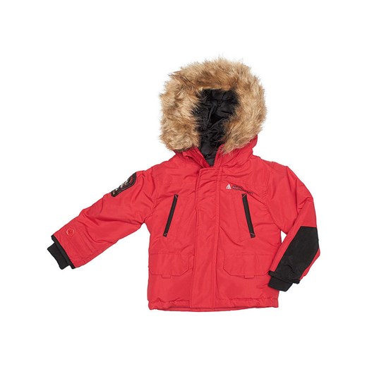 Peak Mountain Kurtka zimowa w kolorze czerwonym ze sklepu Limango Polska w kategorii Kurtki chłopięce - zdjęcie 164895645