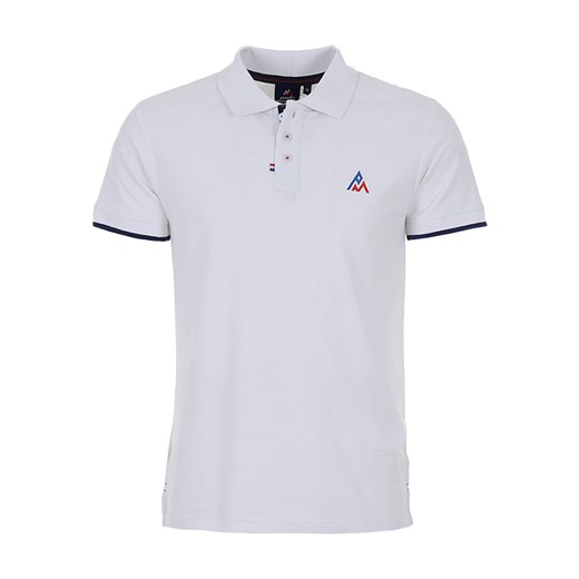 Peak Mountain Koszulka polo w kolorze białym ze sklepu Limango Polska w kategorii T-shirty męskie - zdjęcie 164895669