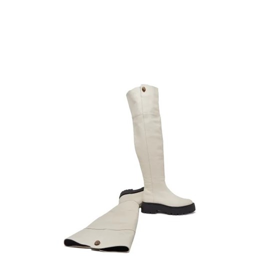 Kozaki damskie Kurt Geiger ze skóry