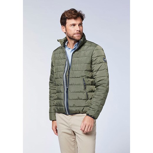 Polo Sylt Kurtka pikowana w kolorze khaki ze sklepu Limango Polska w kategorii Kurtki męskie - zdjęcie 164900236